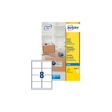 AVERY Etiquette d'expédition, 99,1 x 67,7 mm, blanc