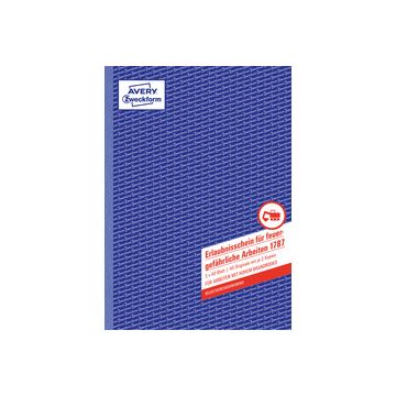 AVERY Zweckform Erlaubnisschein f. feuergefährliche Arbeiten