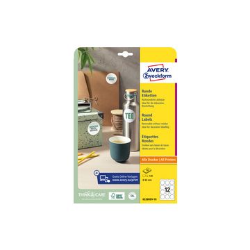 AVERY Zweckform Etiquette d'identification, diamètre: 30 mm