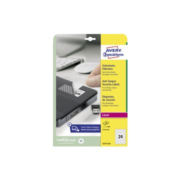 AVERY Zweckform Etiquette de sécurité, 45,7 x 21,2 mm