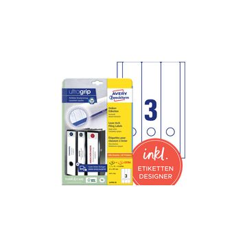 AVERY Zweckform Etiquette pour dos de classeur, bleu