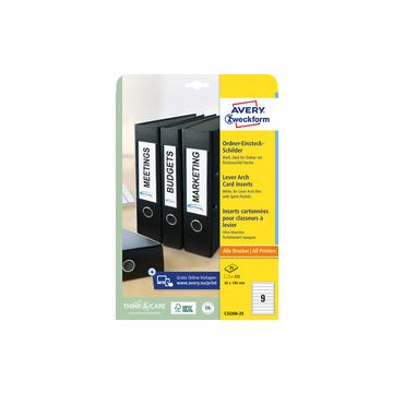 AVERY Zweckform Etiquette pour dos de classeurs, 50 x 146 mm
