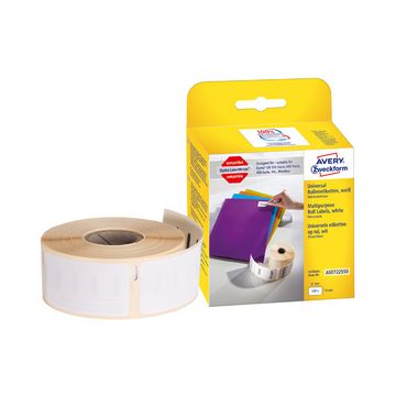AVERY Zweckform Etiquettes en rouleau, 19 x 51 mm, blanc