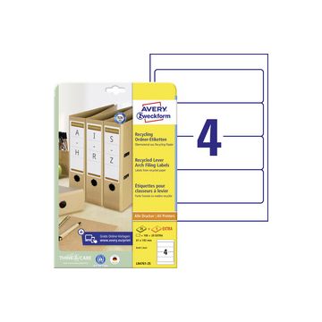 AVERY Zweckform Etiquettes recyclées pour dos de classeur