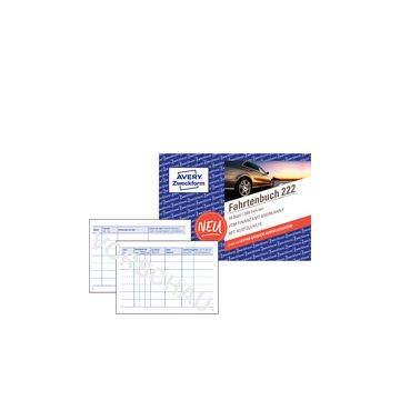 AVERY Zweckform Formularbuch "Fahrtenbuch", A6 quer