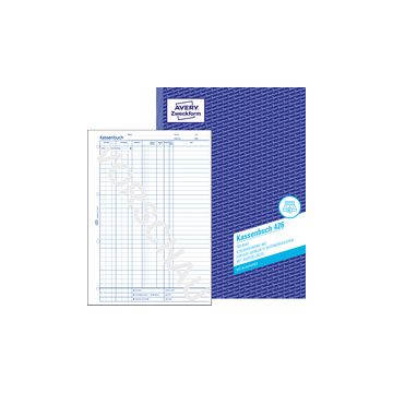AVERY Zweckform Formularbuch "Kassenbuch EDV", A4, 100 Blatt