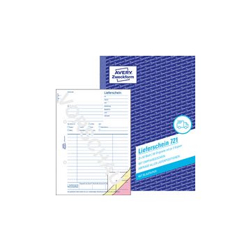 AVERY Zweckform Formularbuch "Liefer-/Empfangsschein", A5