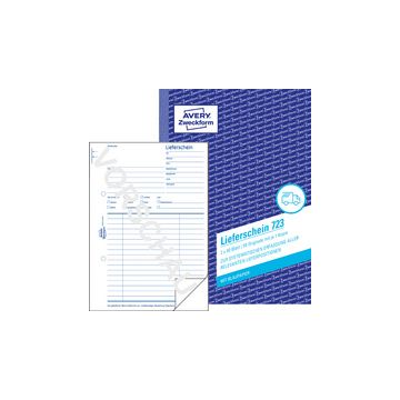 AVERY Zweckform Formularbuch "Lieferschein", 2 x 50 Blatt