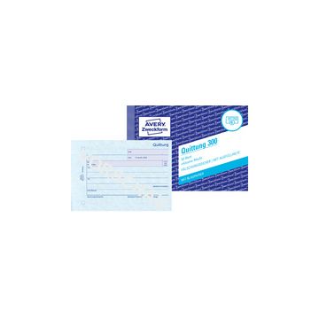 AVERY Zweckform Formularbuch "Quittung", A6 quer, 50 Blatt