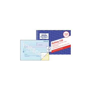 AVERY Zweckform Formularbuch "Quittung", SD, 4+1 GRATIS