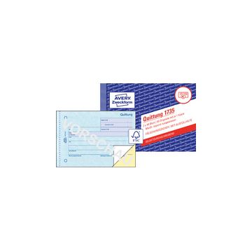 AVERY Zweckform Formularbuch "Quittung mit MwSt.", SD