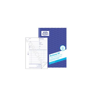 AVERY Zweckform Formularbuch "Rechnung", A5, 2 x 50 Blatt
