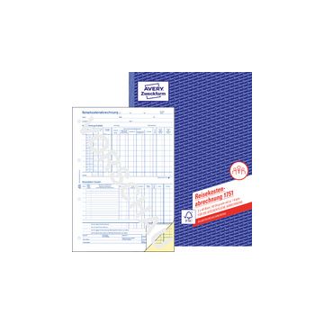 AVERY Zweckform Formularbuch "Reisekostenabrechnung", SD, A4