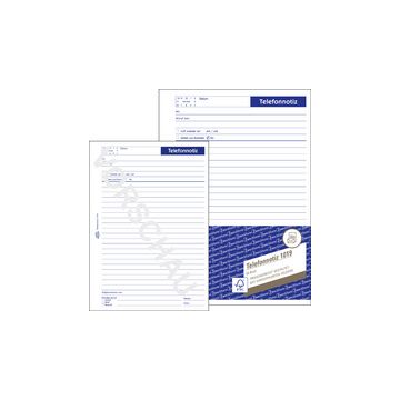 AVERY Zweckform Formularbuch "Telefonnotiz", A5, 50 Blatt