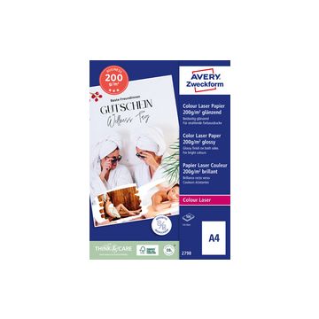 AVERY Zweckform Papier photo Premium Colour Laser, 200 g/m2