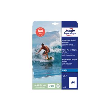 AVERY Zweckform Papier photo jet d'encre EVERYDAY, 160 g/m2