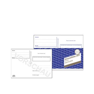 AVERY Zweckform Vordruck "Adressaufkleber", A6 quer