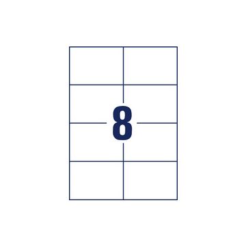 AVERY Zweckform Étiquette d'expédition, 105 x 74 mm, blanc