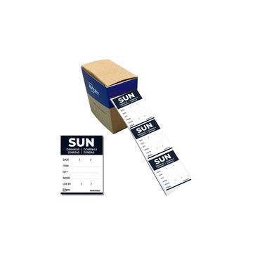 AVERY Étiquette jour SUN, 40 x 56 mm, noir