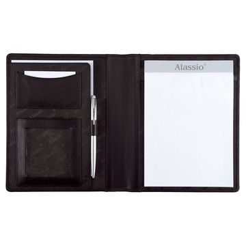 Alassio Conférencier "BORMIO", A5, similicuir, noir