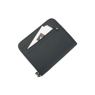 Alassio Conférencier "MILANO", A4, similicuir, noir