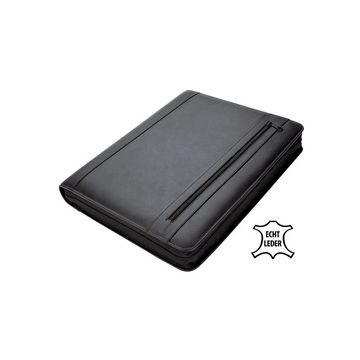 Alassio Organiseur conférencier "CESENA", A4, cuir, noir