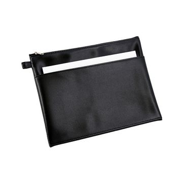 Alassio Sac de banque avec poche frontale, noir