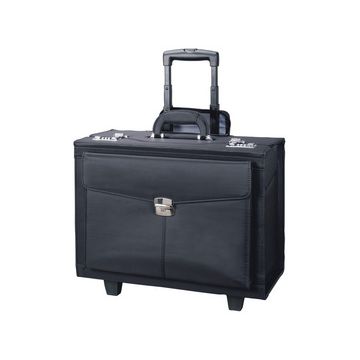 Alassio Valise pour pilote "ROCCA II", microfibre, noir