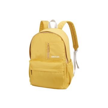BESTLIFE School Sac à dos pour laptop COL RAINBOW, jaune