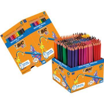 BIC KIDS Crayons de couleur Evolution ecolutions, boîte en