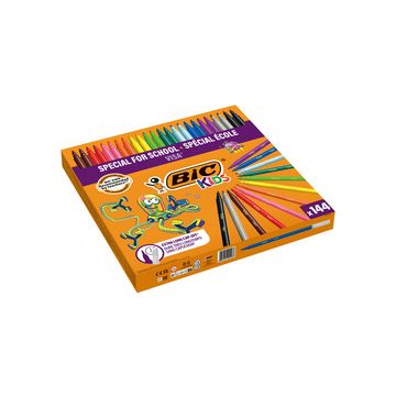 BIC KIDS Feutre Visa, Class Pack de 144 pièces