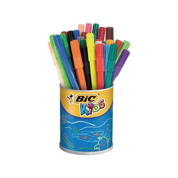 BIC KIDS Feutre Visa, boîte ronde de 36