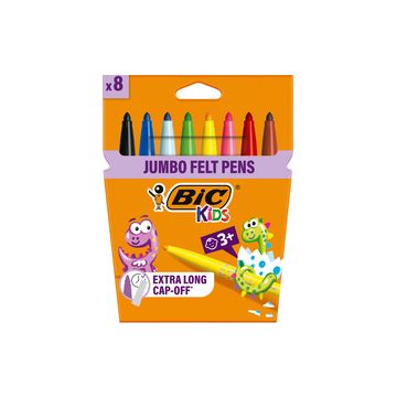 BIC KIDS Feutre Visacolor XL ecolutions, étui en carton de 8