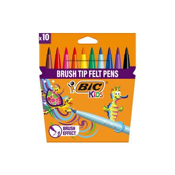 BIC KIDS Feutre Visaquarelle, étui en carton de 10