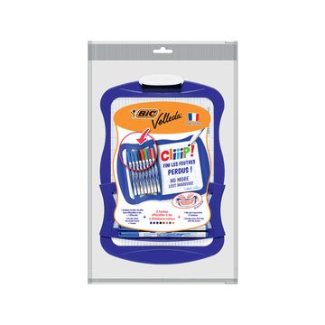 BIC Kit ardoise blanche Velleda, marqueur 1721 & effacette