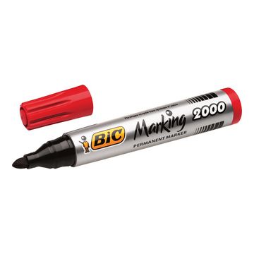BIC Marqueur permanent Marking 2000 Ecolutions, rouge