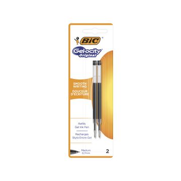 BIC Recharge pour stylo à encre gel, noir