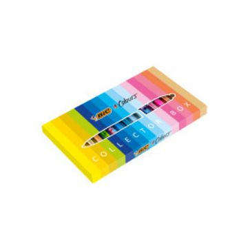 BIC Stylo à bille 4 Colours, Collector Box, set de 15