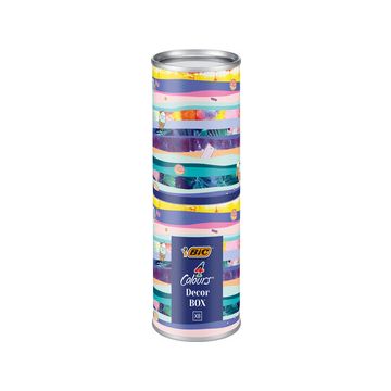 BIC Stylo à bille 4 Colours, boîte métallique de 8 BIC Stylo à bille 4 Colours, boîte métallique de 8