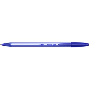 BIC Stylo à bille Cristal Soft, bleu
