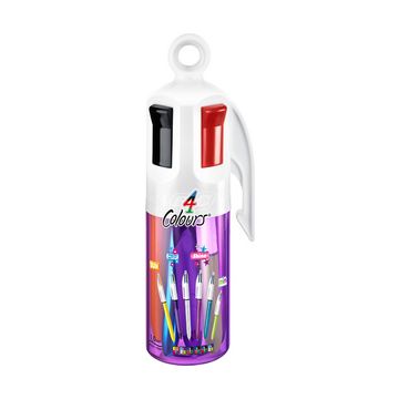 BIC Stylo à bille rétractable collection 4 Colours, pot de 6