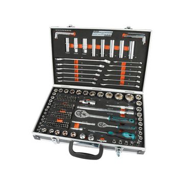 BRÜDER MANNESMANN Coffret à clés et douilles, 232 pièces