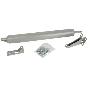 BRÜDER MANNESMANN Ferme-porte pneumatique, gris