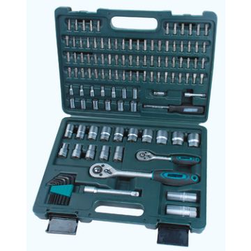 BRÜDER MANNESMANN Jeu clés à douilles 1/2" + 1/4", 115 pcs.