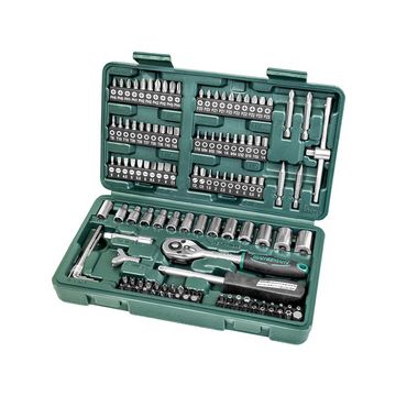 BRÜDER MANNESMANN Jeu de douilles & embouts, 130 pièces