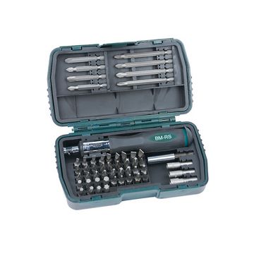 BRÜDER MANNESMANN Kit d'embouts, 53 pièces, boîte plastique