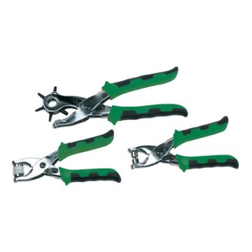 BRÜDER MANNESMANN Kit de pince à oeillet et perçage rotatif BRÜDER MANNESMANN Kit de pince à oeillet et perçage rotatif