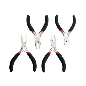 BRÜDER MANNESMANN Kit de pinces pour électronique, 4 pièces