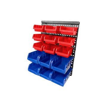 BRÜDER MANNESMANN Rangement pour petites pièces, 16 pièces