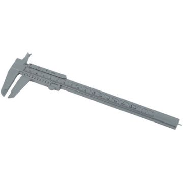 BRÜDER MANNESMANN Pied à coulisse, en plastique, 150 mm BRÜDER MANNESMANN Pied à coulisse, en plastique, 150 mm